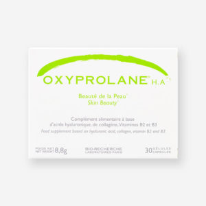 Boîte Oxyloprane HA- Beauté de la peau- 30 gélules- Laboratoires Biorecherche