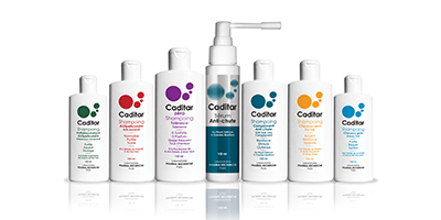 Gamme Shampoings Caditar- Laboratoires Pharma Recherche