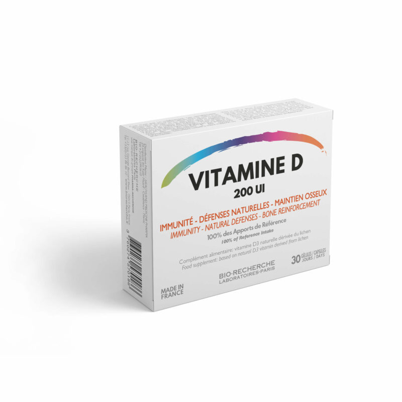 Vitamine D- Complément alimentaire - Immunité - Défenses naturelles - Maintien osseux
